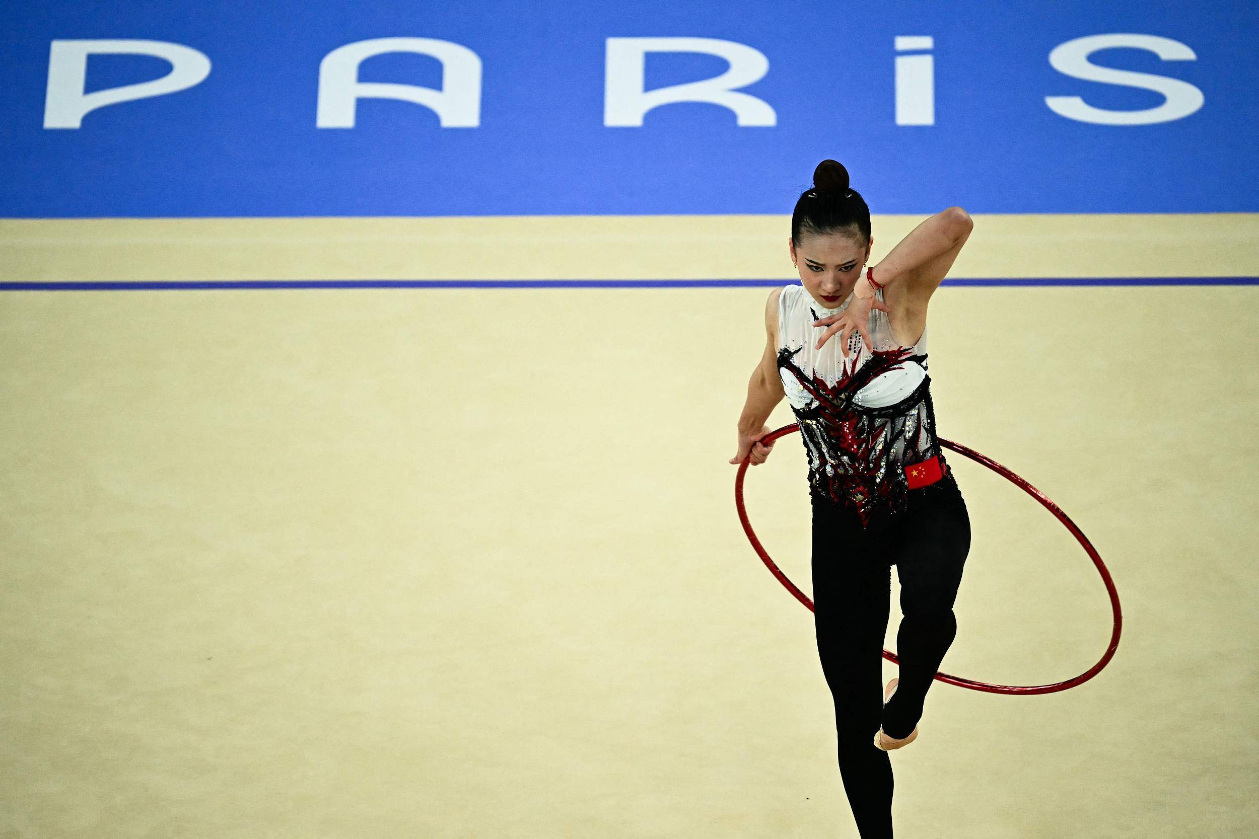 体操选手全新动作得到满分好评